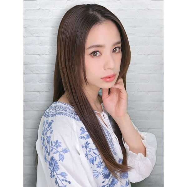 伸ばす＋“補強する”髪質改善縮毛矯正＋TOKIO＋カット♪