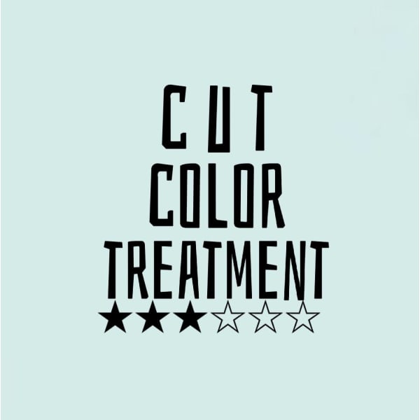 1番人気カット＋ヒアルロン酸カラー＋リンケージTr【ケア度★★★☆☆☆￥16,500⇒46%OFF⇒