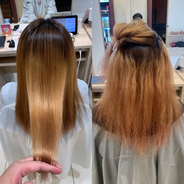 髪質改善プレミアムストレート