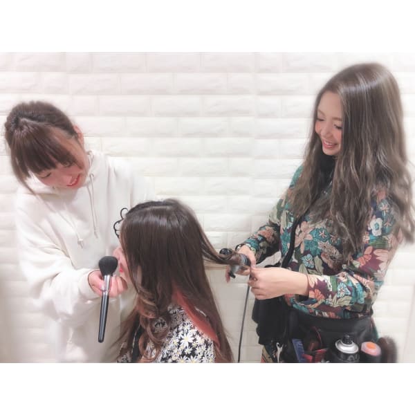 ◆平日限定ヘアセット+フルメイク◆¥6600【早朝OK!早朝料金有】【土日祝+¥1100】