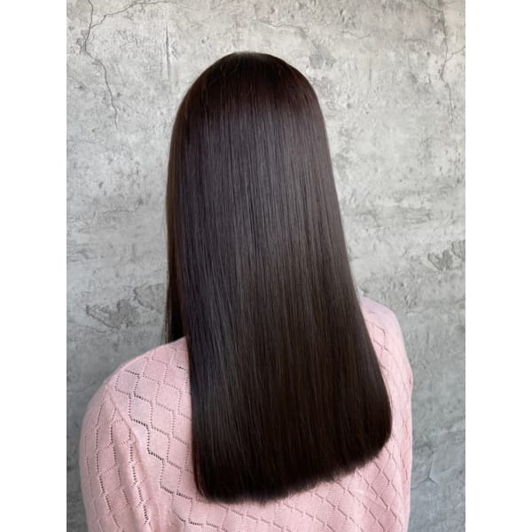 ネット予約限定☆新規平日限定☆カット縮毛矯正 ￥12500