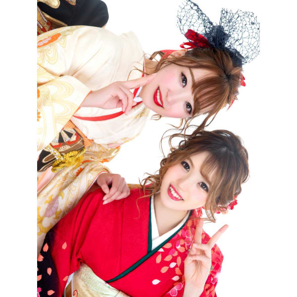 ◆平日◆ 振袖+ヘアセット+メイク◆¥16500【早朝OK!!早朝料金あり】