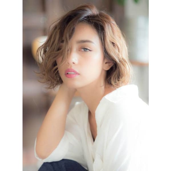 デザインカット＋潤いフルカラー ★