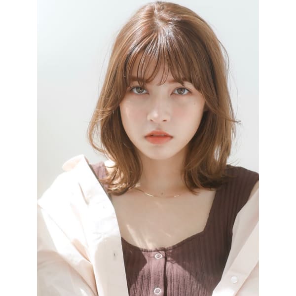 ［髪質改善ストレート］カット＋選べるオプションつきストレートパーマ