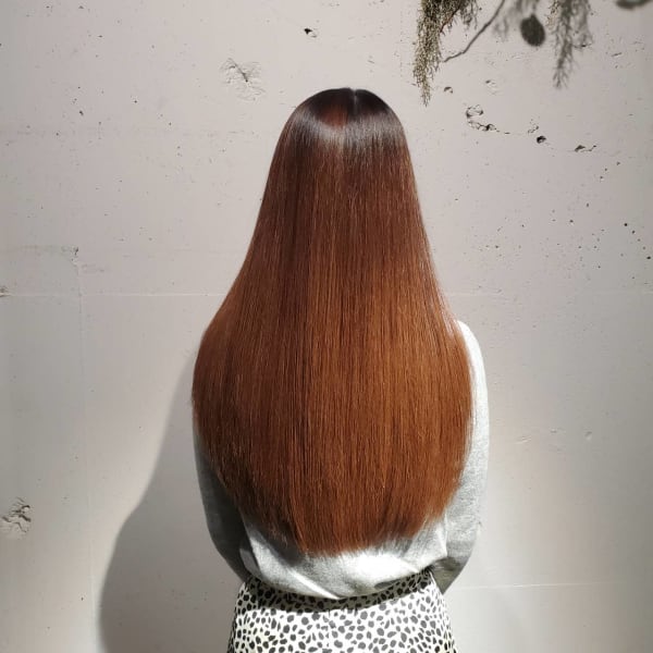 人気No.3【髪質改善】似合わせカット＋縮毛矯正＋艶トリートメント