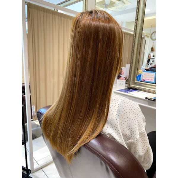 【美髪・しっかりクセを伸ばしたい方】カット＋縮毛矯正＋トリートメント