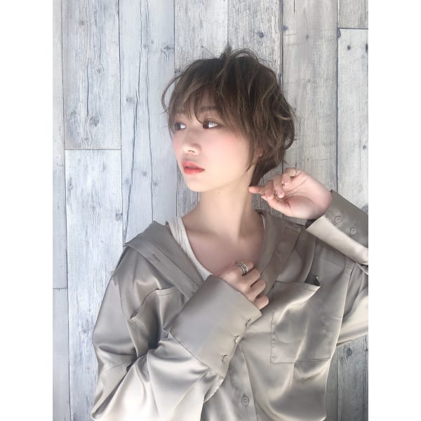 デザインカット＋ツヤ髪カラー＋フローディアトリートメント