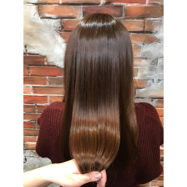 【自然な前髪で完璧♪】カット+"髪質改善"前髪レメディ