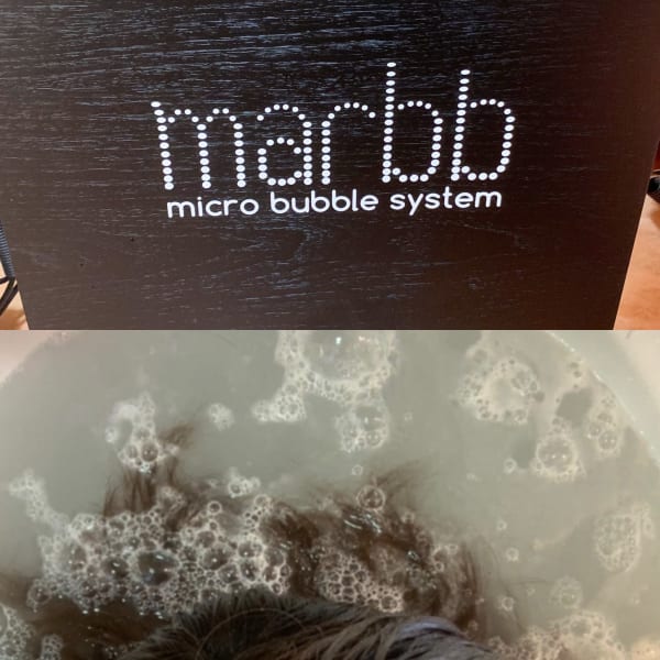 マイクロバブル【marbb】導入記念！究極のツヤ&地肌スッキリ素髪になる【今だけ！¥1000】
