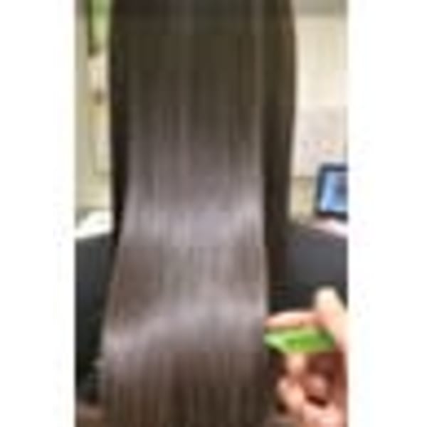 【1日限定２名！！】乾かしただけでこのツヤ♪最高級髪質改善ストレート