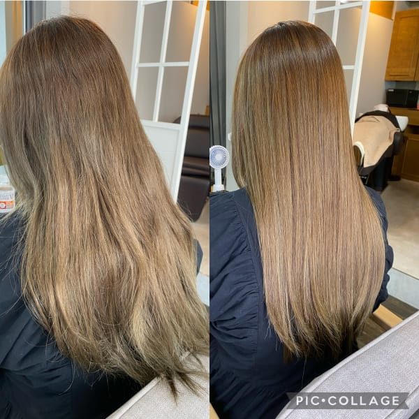 【ヘアドクター限定】酸性ストレートパーマ＋悟式髪質改善トリートメント+活性ケラチン