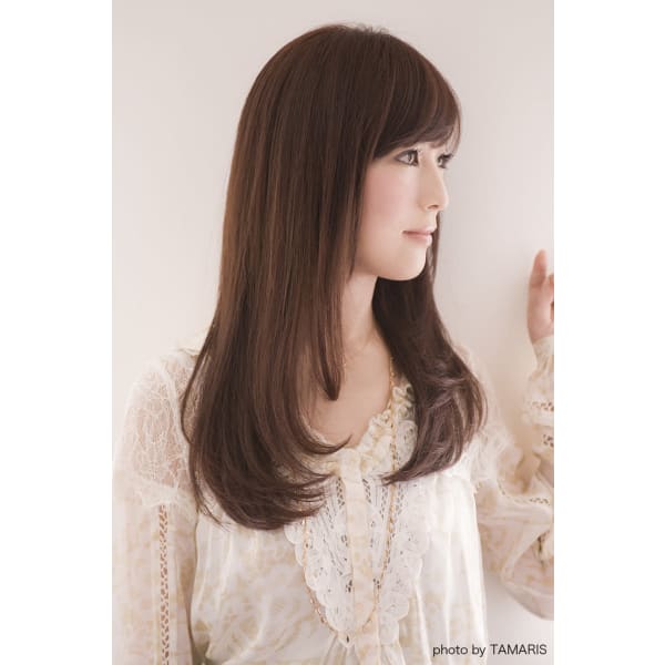 voirレシピ★美容液リタッチカラー+カット+4stepプラチナTR