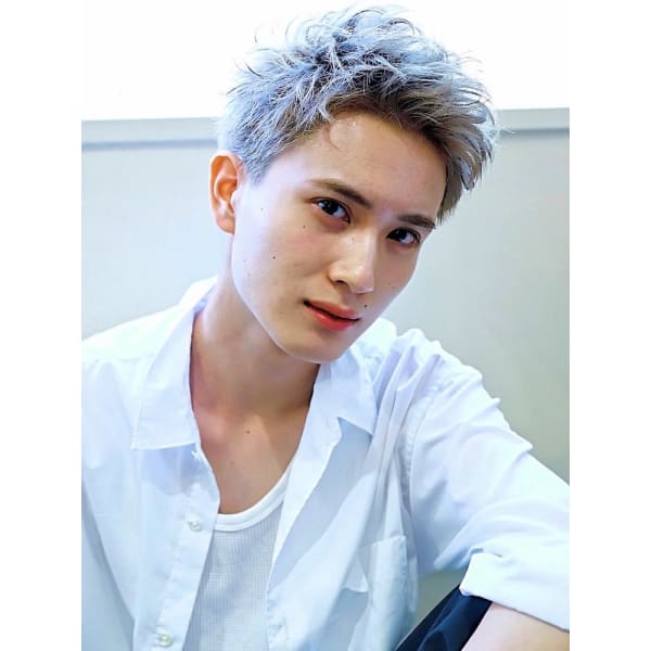 【男性必見】カット+極潤カラー+癒しの夢SPA+輝Tr