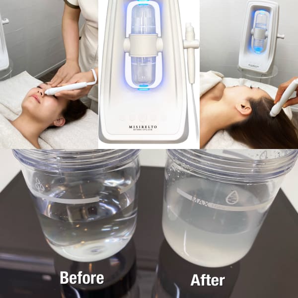 【水素トルネード🌪️洗浄】🫧ハイドロ洗浄＋高濃度ビタミンCパック