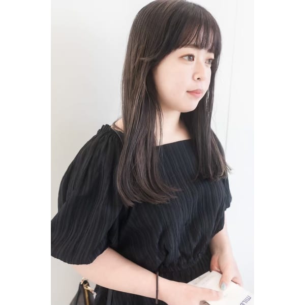 《満足度No.1》カット+透明感カラー+潤いトリートメント¥14080