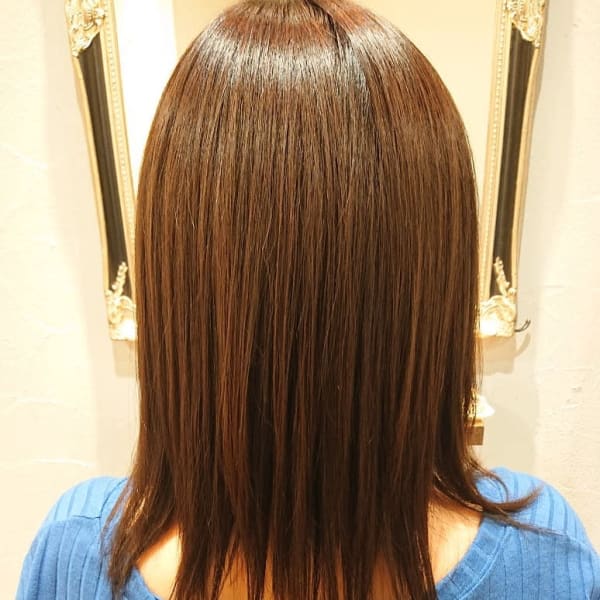 【大人の女性に】カット＋ツヤカラー＋トリートメント♪