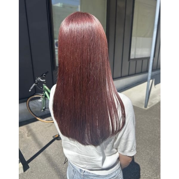 平日限定！カット＋艶カラー＋髪質改善選べるトリートメント