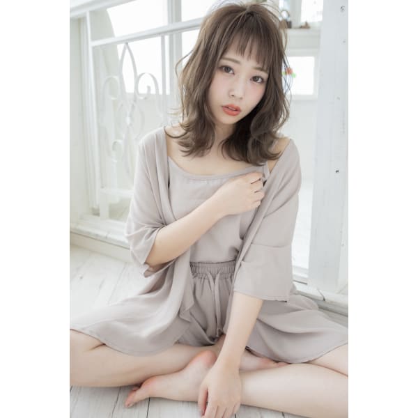 【人気No.1】カット+全体カラー+3step集中トリートメント ¥8000+税