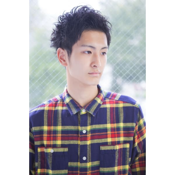 （男性歓迎）21時まで受付！メンズカット＆シャンプー　￥3500+税