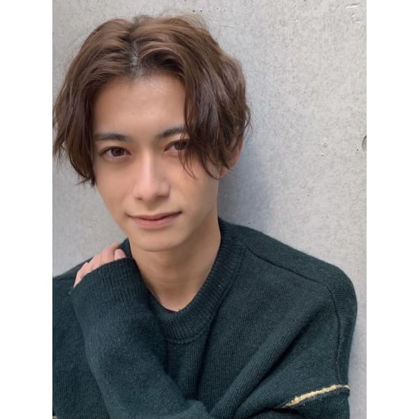 *尾茂彩奈限定*平日&男性限定★カット&コスメパーマ★ ¥12650→¥11380