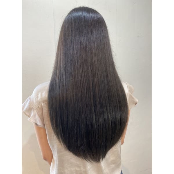 ☆初回【オーガニック】傷みにくい艶カラー+カット+ヘアサプリ