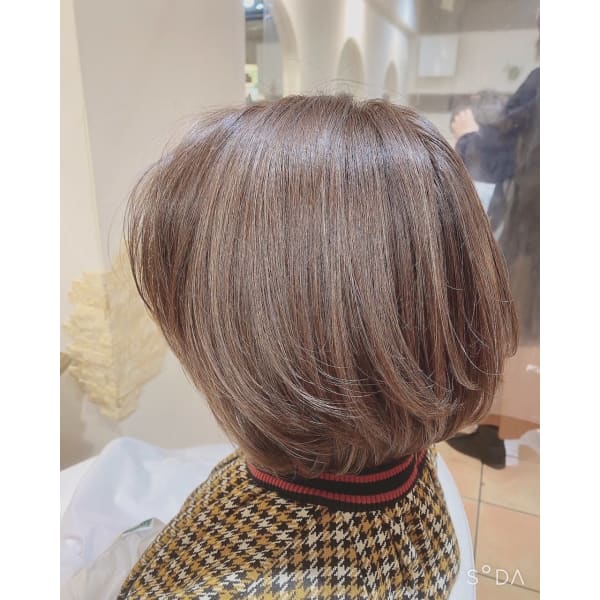 【平日限定】リタッチカラー+カット+レブリン酸しなやか&アルカリ除去ケア