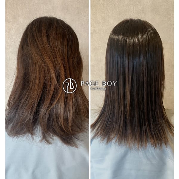 【四国初】魔法の縮毛矯正”ケアルーガ”+メンテナンスカット