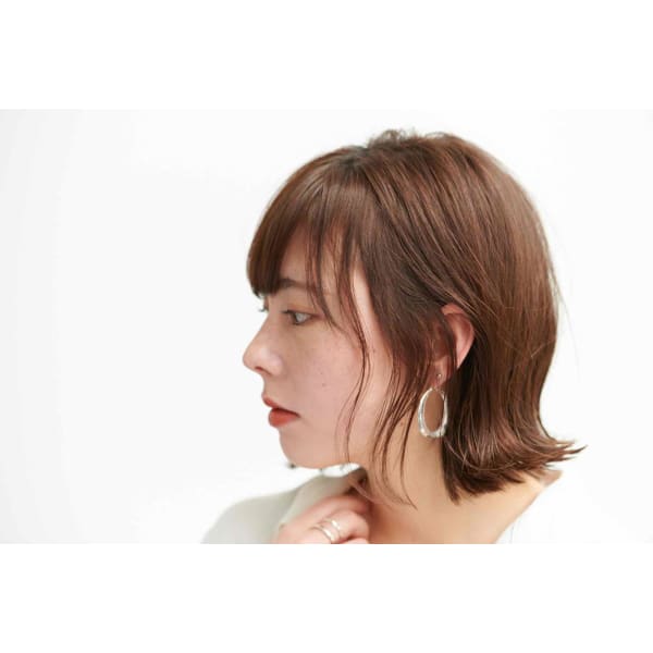 カット＋艶カラー＋髪質改善ケアプロ＋ヘッドスパ　￥17000