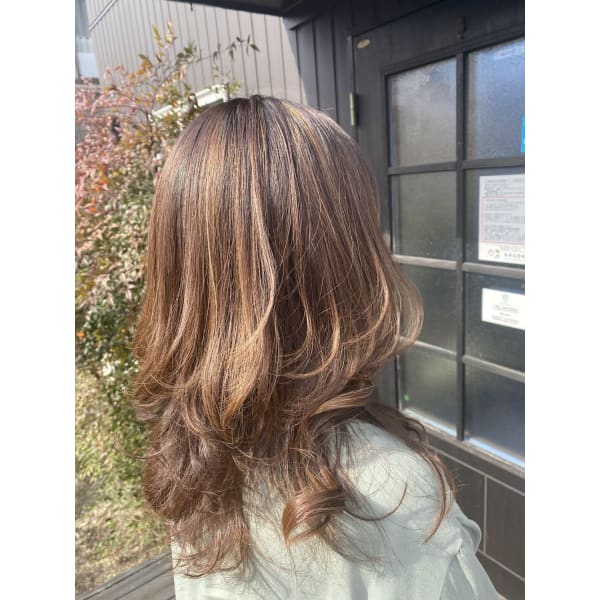 【オーガニックケアお土産付き】ヴィラロドラカラー＋カット＋オージュアスパ