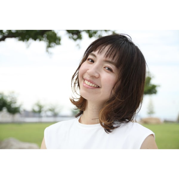 【前髪ストレートパーマ】★カット+前髪ストレート★