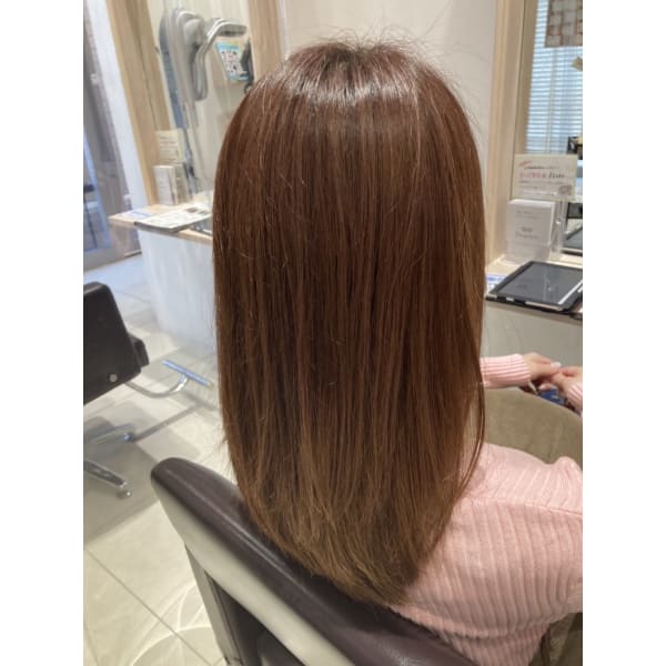 カット+デザインカラー+ジアミンブロック