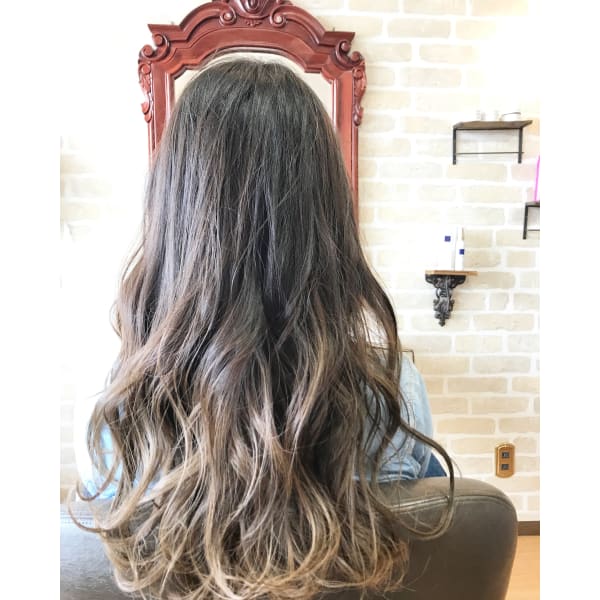 当店人気NO１！カット＋色持ちカラー＋AROBリペアトリートメント
