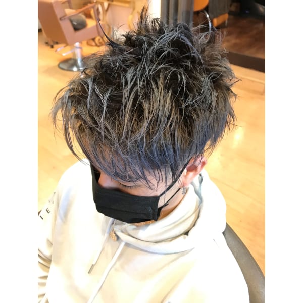 《坂本指名限定》メンズパーマ＋カット＋トリートメント