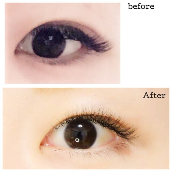 【逆まつ毛・一重】自まつ毛を上げる「UPwardlPLUS」まつ毛エクステ