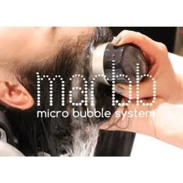 【髪も頭皮も健康に！】カット＋魔法のバブル【マーブ】￥5830→￥4900