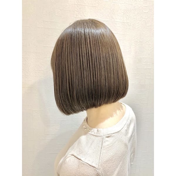 艶色フルカラー+前処理トリートメント付