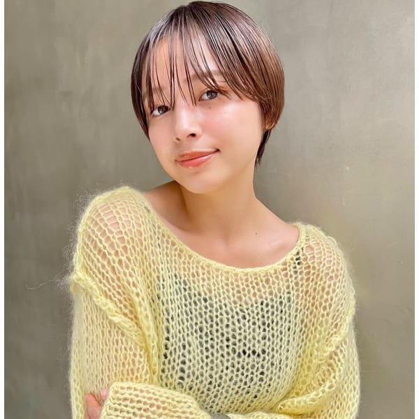 1番人気《ご新規限定》カット+カラー+カラーケア3stepトリートメント¥11,500(約120分)