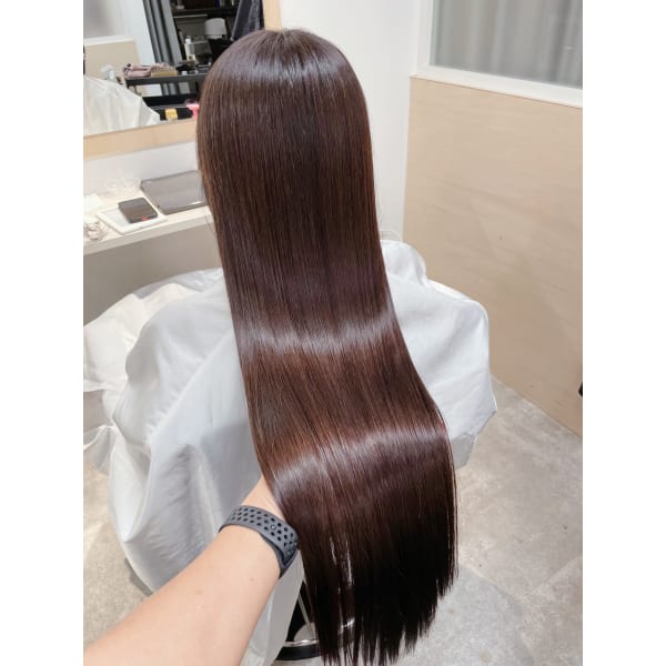 【細矢・友田限定】ダメージレス酸性縮毛矯正+カット ¥30000→¥22500