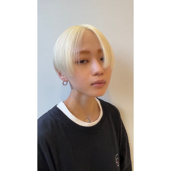 【カット＋ケアブリーチ＋ケアカラー】￥23100