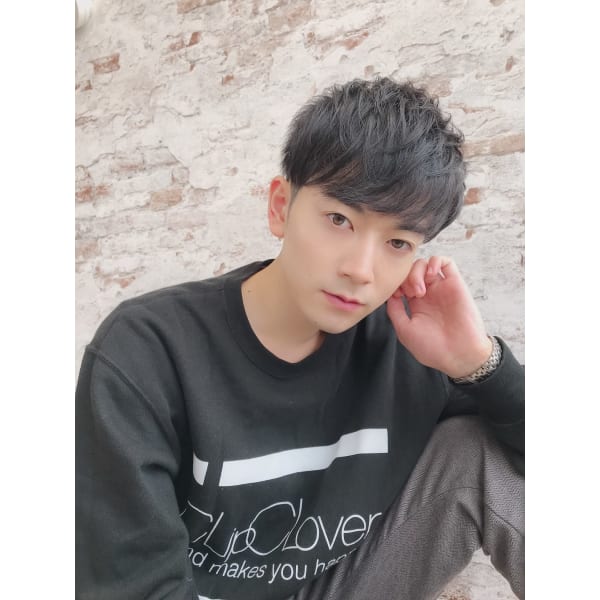 メンズカット+選べる似合せパーマ+ハニートリートメント