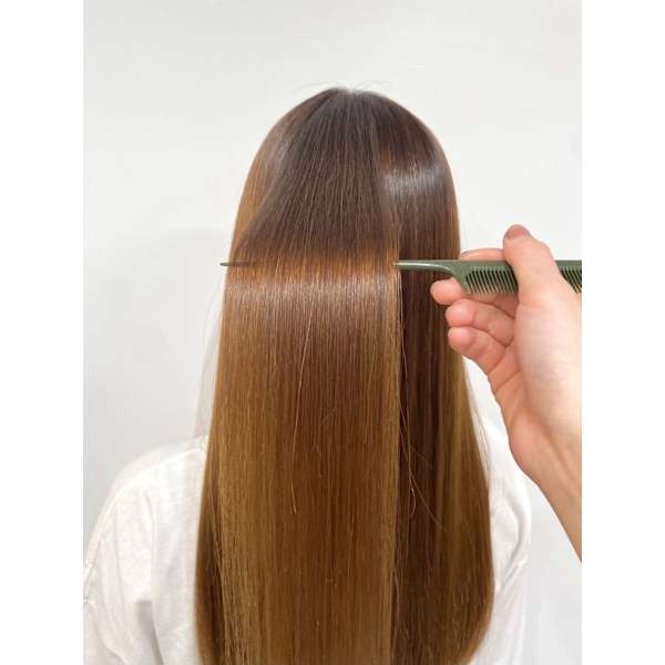 似合わせカット+やわらか縮毛矯正 12320円~