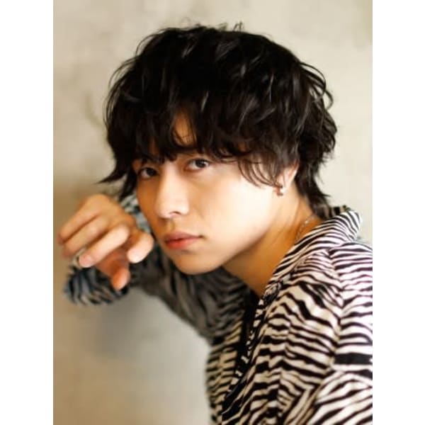 ★男性限定★カット＋眉カット＋炭酸泉（バブルシャンプー）¥5500