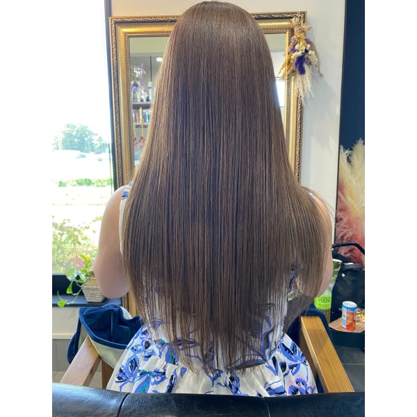 ☆プレミアム☆還元トリートメント　シャンプーブロー込み【アイロン仕上げ】