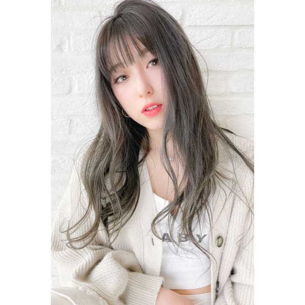 驚きの透明感☆イルミナカラー＋カット＋トリートメント（シャンプー・ブロー込）￥16500～