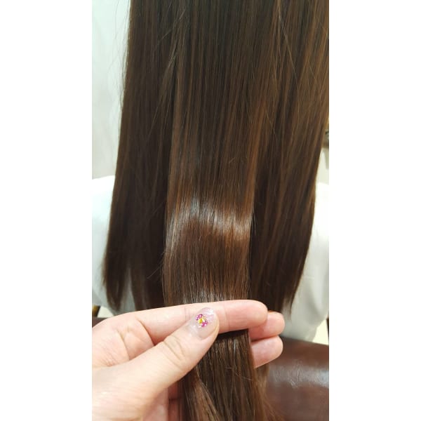 【髪質改善】極美髪ストレート￥33000