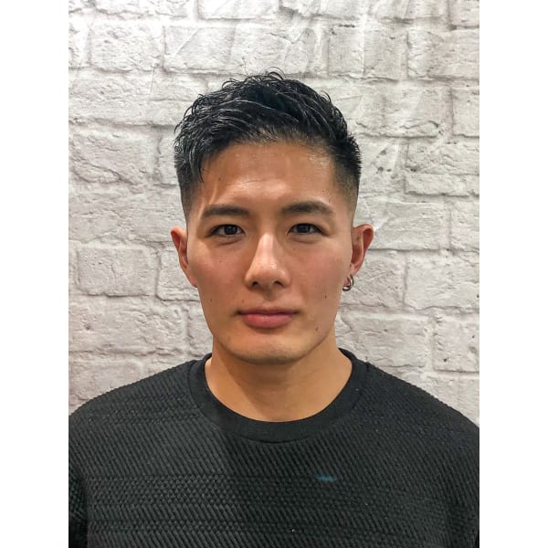 【初回】【スタンダード50分】カット＋シェービング＋眉カット 