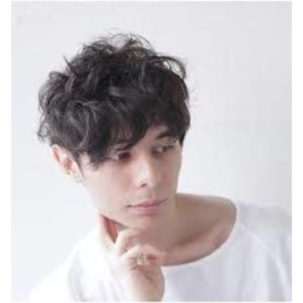 《メンズ限定》★爽やかカット＋素敵パーマ★¥18,160