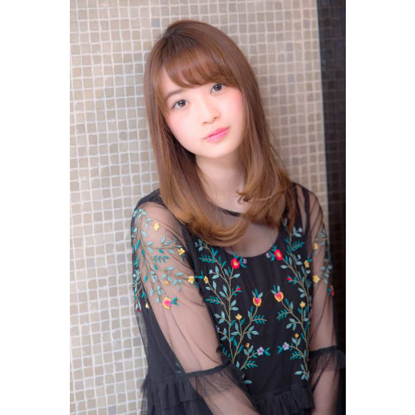 カット＋カラー＋超音波アイロンハホニコトリートメント ￥11000