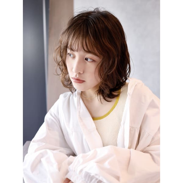 【平日限定】 似合わせカット+パーマ