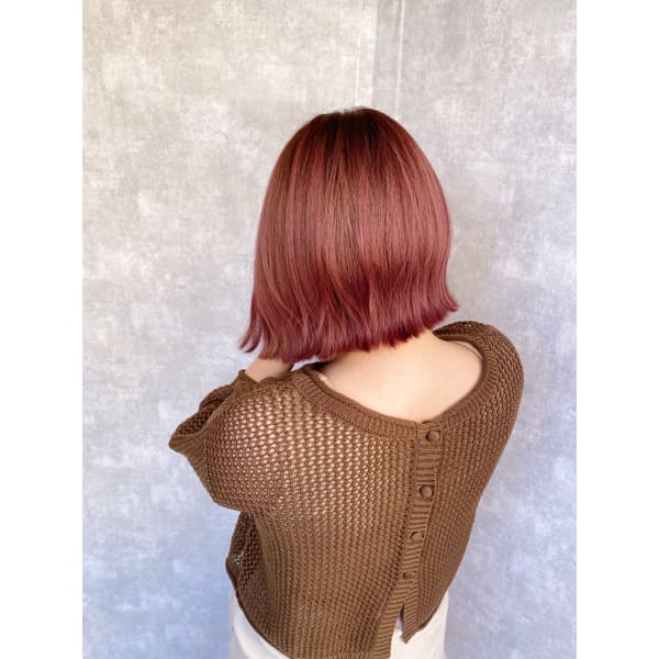 《楽天ネット予約限定　電話予約不可》透明感カラー＋カット￥12000　ロング料金込み